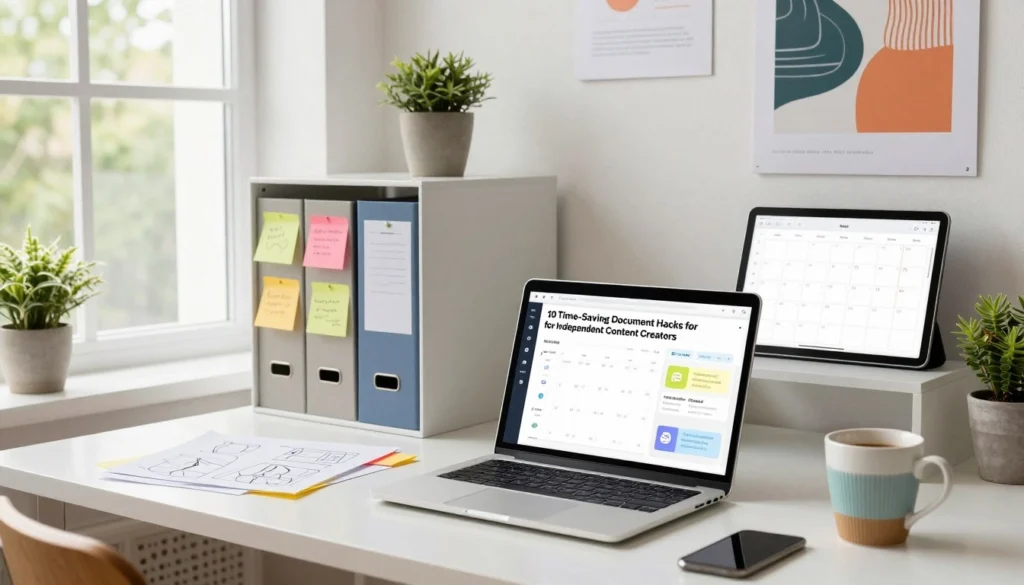 10 Time-Saving Document Hacks for Independent Content Creators
